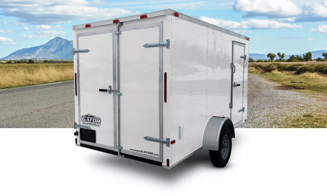 2024 Gator Cynergy 6 x 10 Cargo enclosed trailer in Cargo & Utility Trailers in Cape Breton - Image 2