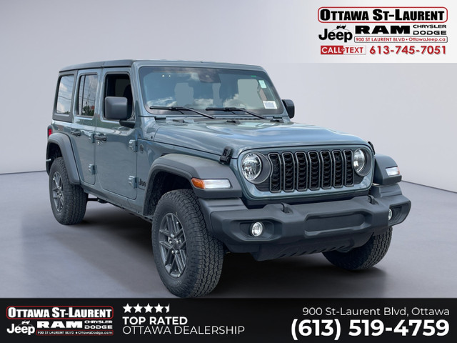 2025 Jeep Wrangler Sport S 4 Door 4x4 in Cars & Trucks in Ottawa