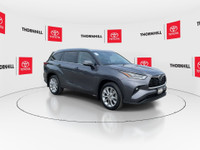 This, is a Gray 2022 Toyota Highlander with LIMITED AWD Package, Featuring:~ No Accidents~ One Previ... (image 2)