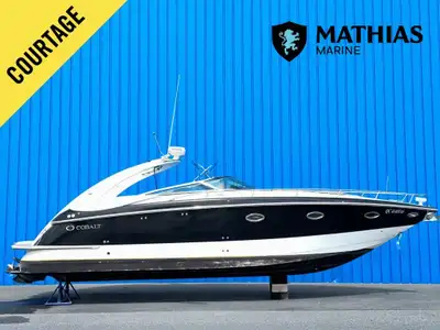 Bateau Cruiser COBALT 36 2004 Concessionnaire de bateaux et pontons neufs et d'occasion Mathias Mari...
