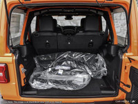 This 2025 JEEP WRANGLER 4-DOOR SAHARA has the following options Cloth Low-Back Bucket Seats, Remote... (image 7)