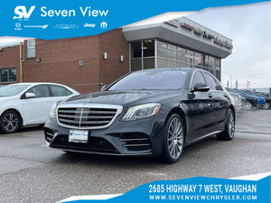 2019 Mercedes-Benz S-Class 560 4matic SWB/FULL SUNROOF/ONLY 45,000 KM'S