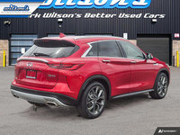 Look at this certified 2020 INFINITI QX50 Sensory AWD | Leather | Sunroof | Nav | Cooled + Heated Se... (image 4)