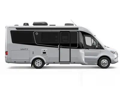 Leisure Travel Unity Class B+ diesel motorhome U24CB highlights: Convection Microwave Booth Dinette...