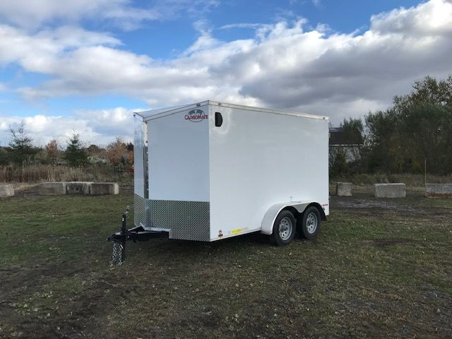 2023 Remorque Fermée 7 x 12 double essieu Cargo Mate in Cargo & Utility Trailers in Lévis - Image 2