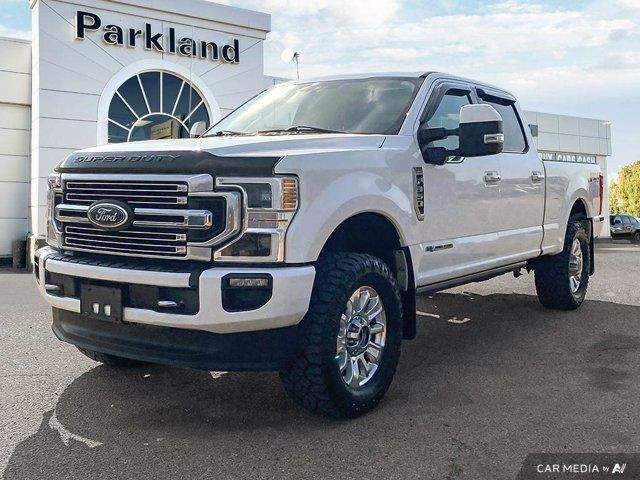 2020 Ford Super Duty F-350 Limited Crew 4x4 Diesel Sunroof Nav in Cars & Trucks in St. Albert