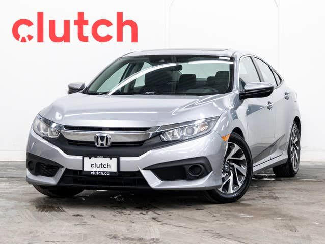 2017 Honda Civic EX w/ Apple CarPlay & Android Auto, Rearview Ca in Cars & Trucks in City of Toronto