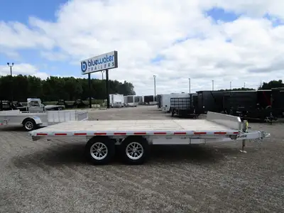 Canadian Mennonite Built Tandem Axle Aluminum Deck Over Trailer 9990lbs is $9,115.00 ! Ord: E1053-22...