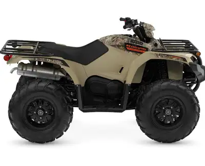 YAMAHA Kodiak 450 DAE Camo 2025 Regorgeant de capacités et assurant confort et confiance lors de cha...