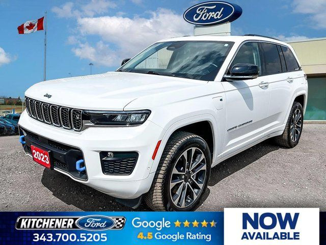 2023 Jeep Grand Cherokee 4xe Overland | WHITE LEATHER SEATS in Cars & Trucks in Kitchener / Waterloo