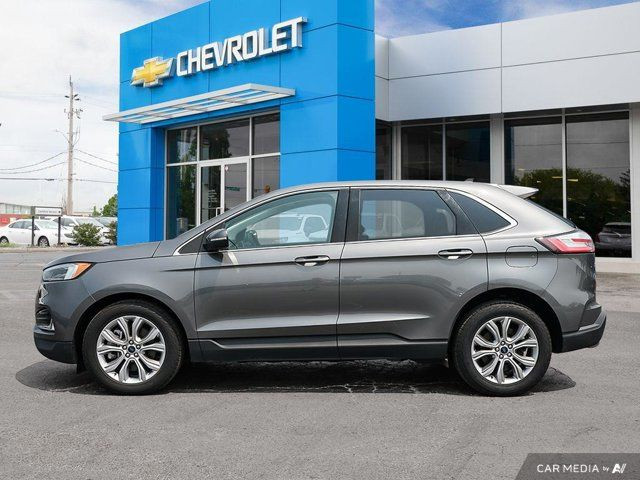 2022 Ford Edge Titanium | Adaptive Cruise Control | Sunroof in Cars & Trucks in Windsor Region - Image 3