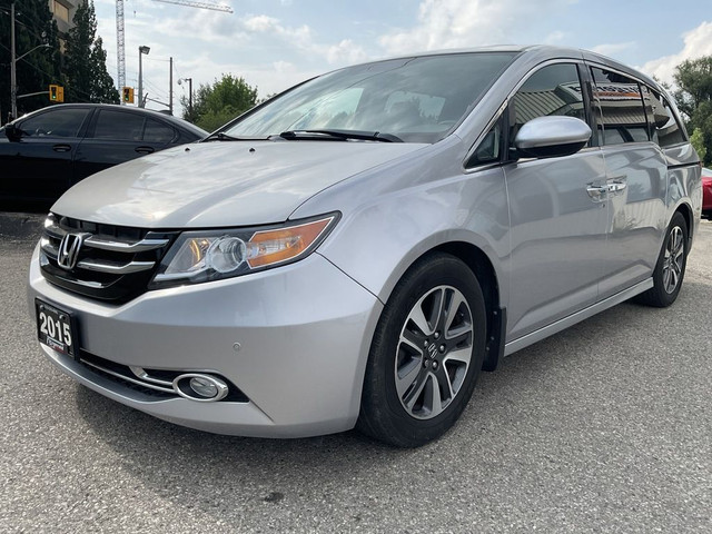 2015 Honda Odyssey Touring - LTHR! NAV! BACK-UP CAM! BSM! 8 PASS in Cars & Trucks in Kitchener / Waterloo - Image 3