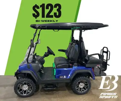 Blue Port Electric Foldable Windshield with Slidable Sub-Windows 14x7in. Aluminum Wheel/ 23x10-14 Si...