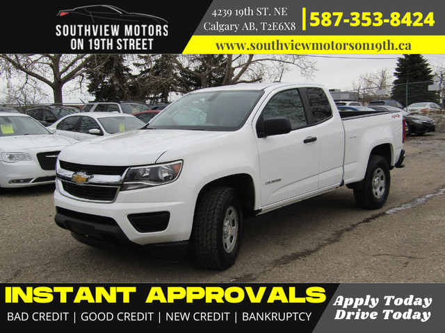 2016 Chevrolet Colorado 4WD-EX CAB-BLUETOOTH-FINANCING AVAILABLE in Cars & Trucks in Calgary