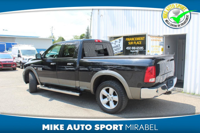 2013 RAM 1500 Cabine quad 4RM, 140,5Â po Outdoorsman!! TRÈS BIEN in Cars & Trucks in Laval / North Shore - Image 3