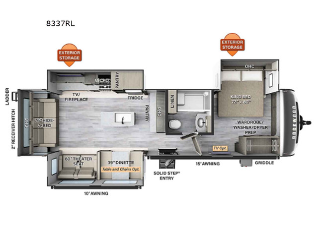 2023 Forest River RV Rockwood Signature 8337RL in Travel Trailers & Campers in Cape Breton
