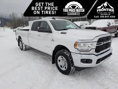The 2019 RAM 3500 Big Horn, available at Frontier Chrysler Dodge Jeep Ram Fiat Ltd in Smithers, is a...