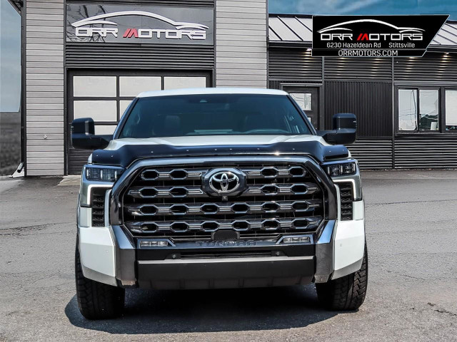 2023 Toyota Tundra Platinum Take command of the road in this... in Cars & Trucks in Ottawa - Image 2