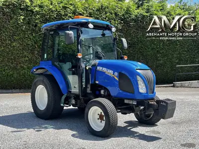 2018 New Holland Boomer 45 Tractor 4x4 Diesel LS Mitron 1.9L 3-cyl diesel 45 hp AC Enclosed Cab $34,...