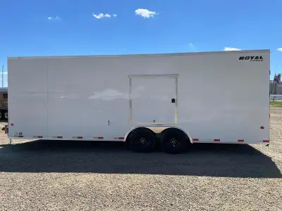 8x26 Cargo Trailer with tandem 5,200 lb. axles **THIS UNIT IS LOCATED AT OUR ROCKY POWERSPORTS & MAR...