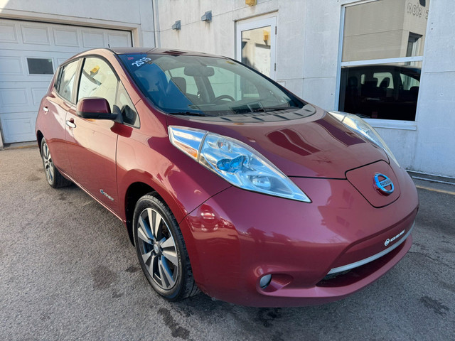2015 Nissan Leaf AUTOMATIQUE FULL AC MAGS CUIR CAMERA NAVIGATION in Cars & Trucks in Laval / North Shore - Image 2