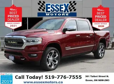 4x4, Hemi 5.7L-V8, Low K's, Heated and cooled leather front seats, Heated rear seats, Moon Roof, App...