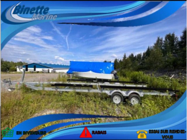  2023 Remeq PSC-5440-TBG Remorque a ponton, REMEQ, 2023, PDC5440 in Cargo & Utility Trailers in Thetford Mines