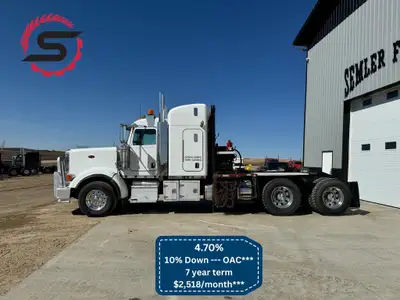 2014 Peterbilt 367 Tandem Winch Truck Located near Westlock, AB KMS: 419,487 HRS: 14,542 Engine: Cum...