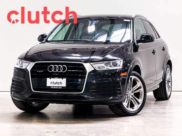 2018 Audi Q3 Progressiv w/ Heated Front Seats, Rearview Camera,  in Cars & Trucks in City of Toronto
