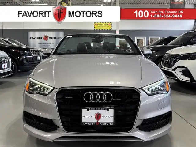 2015 Audi A3 2.0T Technik|QUATTRO|S-LINE|CABRIOLET|S-TRONIC|NAV in Cars & Trucks in City of Toronto - Image 2