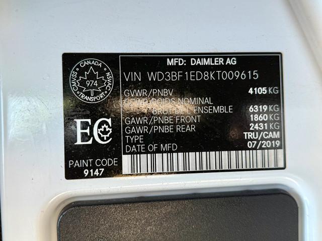 2019 Mercedes-Benz Sprinter Cargo Van 170WB - ONLY 128K! in Cars & Trucks in Oakville / Halton Region - Image 3