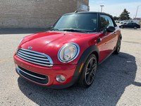 2012 Mini Cooper Convertible Red On Black Cloth/Leather Interior • 1.6L • Front Wheel Drive • 6-Spee... (image 6)