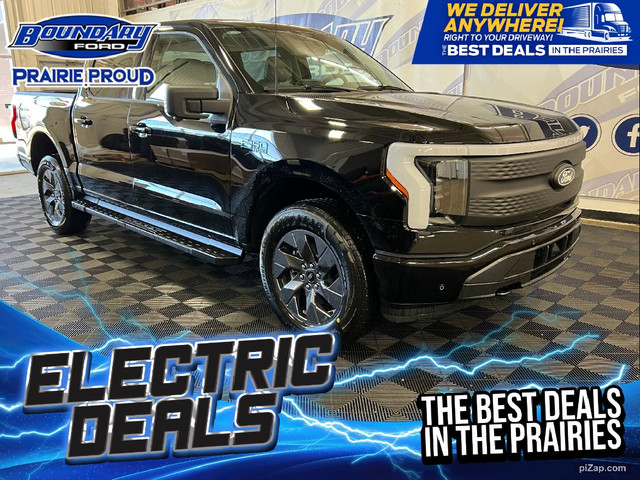 2025 Ford F-150 Lightning FLASH | MAX TRAILER TOW PKG | BLUECRUI in Cars & Trucks in Lloydminster