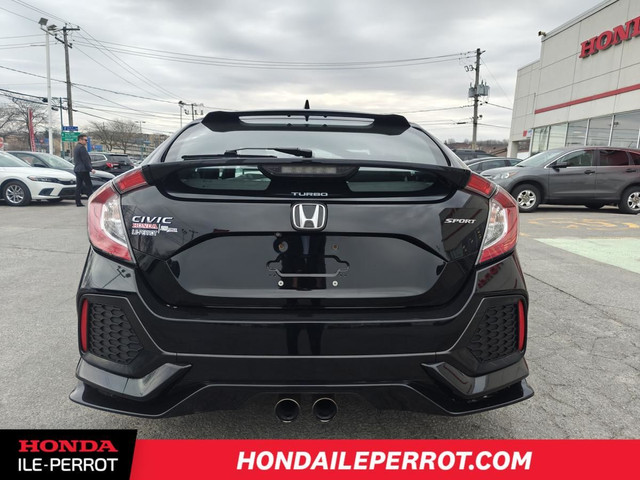 2018 HONDA CIVIC HATCHBACK SPORT * MANUELLE, CAMERA LATERALE, TO in Cars & Trucks in City of Montréal - Image 4