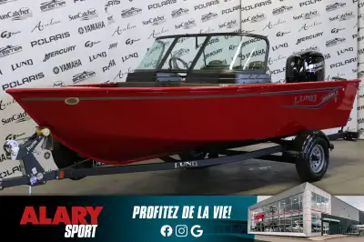 Ce BATEAU DE PÊCHE LUND 1650 REBEL XL SPORT 2025 est disponible DÈS MAINTENANT! Contactez-nous au 45...