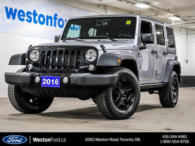 2016 Jeep Wrangler Unlimited Willys Wheeler