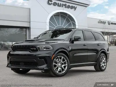 This Dodge Durango has a durable Intercooled Supercharger Premium Unleaded V-8 6.2 L/376 engine powe...
