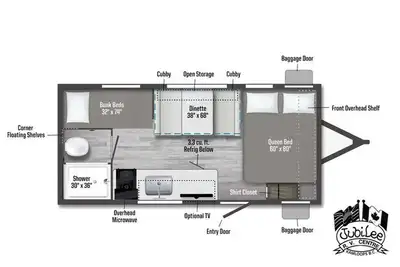 2025 Winnebago Access 15BH Efficient, lightweight, and bunkhouse-equipped—the 15BH offers a smart la...
