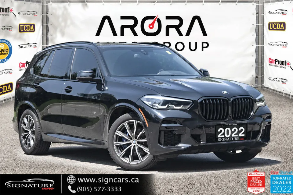 2022 BMW X5 X DRIVE 40i/ ONE OWNER/ NO ACCIDENT/SUNROOF/ LEATHER