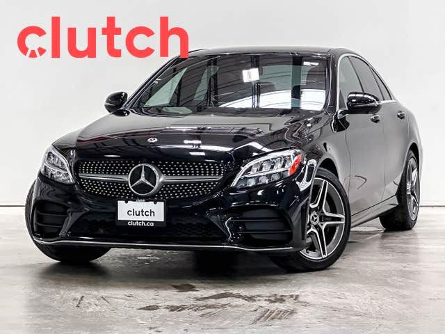2020 Mercedes-Benz C-Class C 300 4MATIC w/ Apple CarPlay, Heated in Cars & Trucks in City of Toronto