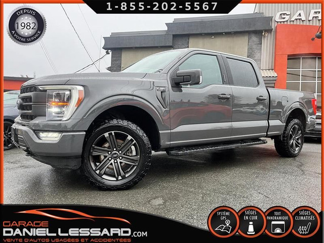 Ford F-150 LARIAT CREWCAB BTE 6'5" TOIT GPS 5.0L MAG 20" 2021 in Cars & Trucks in St-Georges-de-Beauce