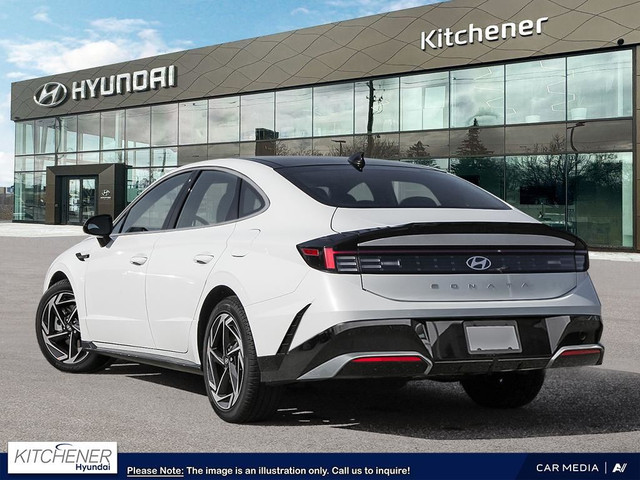 2025 Hyundai Sonata Preferred-Trend LEATHER/SUNROOF/APPLE CAR... in Cars & Trucks in Kitchener / Waterloo - Image 4