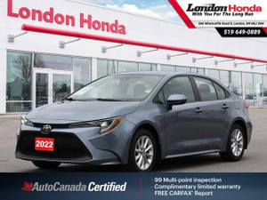 2022 Toyota Corolla LE | AutoCanada Certified | Heated Seats| Heated Steering Wheel | Apple Carplay/ Android Auto |