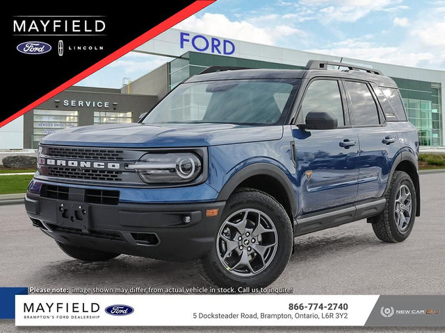 2024 Ford BRONCO SPORT BADLANDS COMING SOON in Cars & Trucks in Mississauga / Peel Region