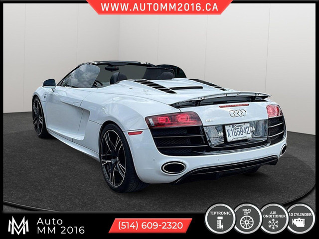 2011 Audi R8 5.2 Spyder in Cars & Trucks in Laval / North Shore - Image 3