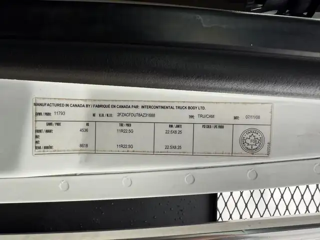 2008 sterling Acterra 20 Foot Flatdeck with Ramp Hydraulic Brake in Heavy Trucks in Richmond - Image 39