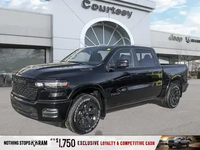 This Ram 1500 has a durable Twin Turbo Regular Unleaded I-6 3.0 L/183 engine powering this Automatic...