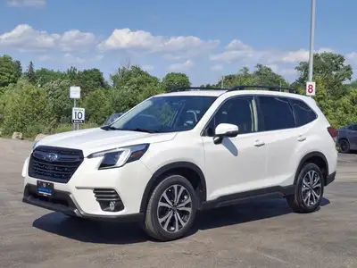 Look at this certified 2023 Subaru Forester Limited AWD | Leather | Nav | Sunroof | Adaptive Cruise...