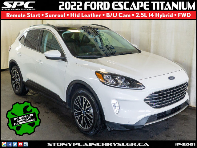 2022 Ford Escape Plug-in Titanium Plug-In Hybrid FWD for sale in Cars & Trucks in St. Albert