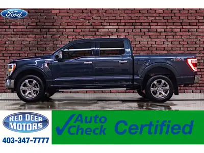**ONE OWNER - ACCIDENT FREE** 39,613 KM This 2022 Ford F-150 4x4 Super Crew Lariat is powered by a 3...